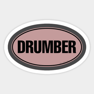 Drumber - (the other drummer) Sticker